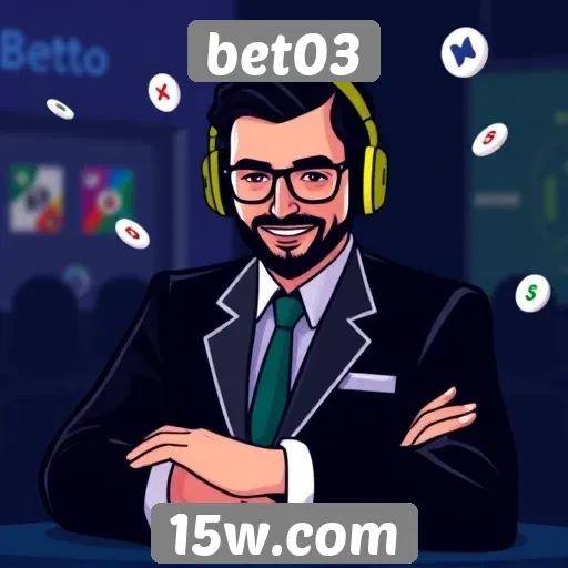 Recursos de atendimento ao cliente disponíveis no Bet03