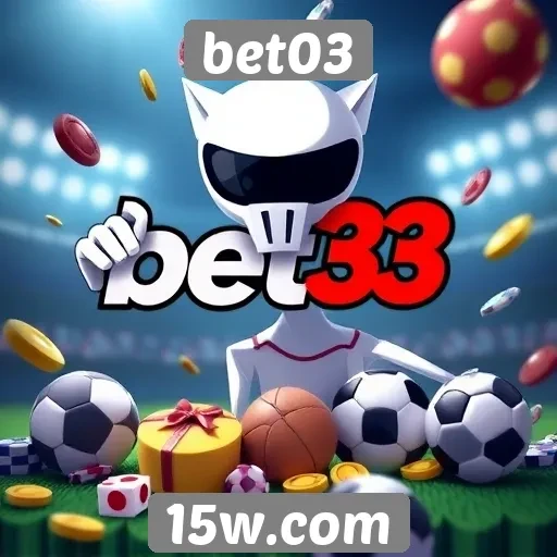 Variedades de jogos disponíveis na plataforma bet03