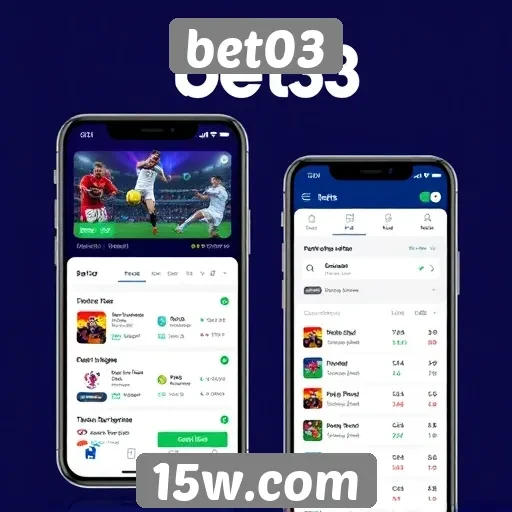 Experiência do usuário no bet03 em dispositivos móveis